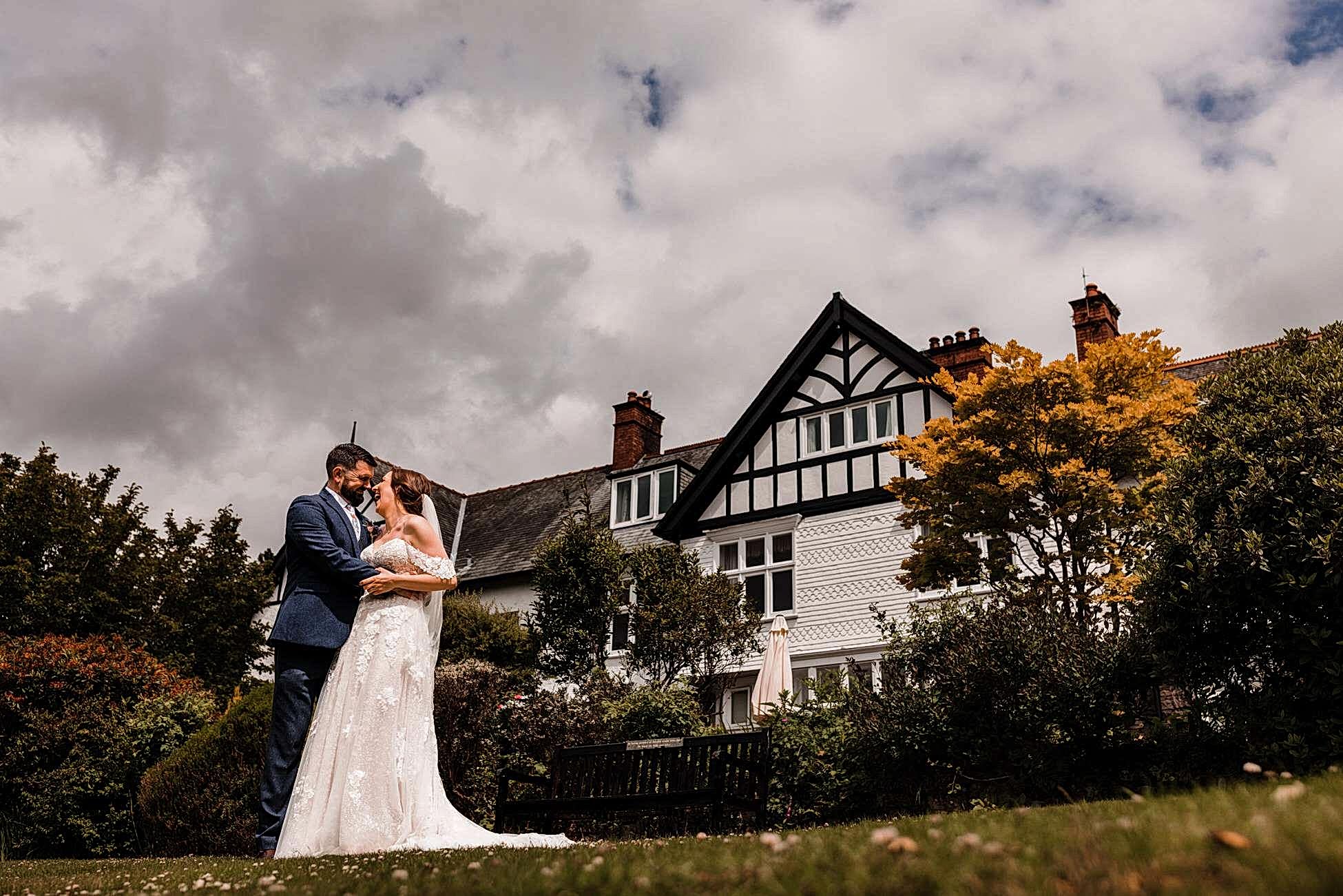 Lindeth Howe Hotel wedding photo
