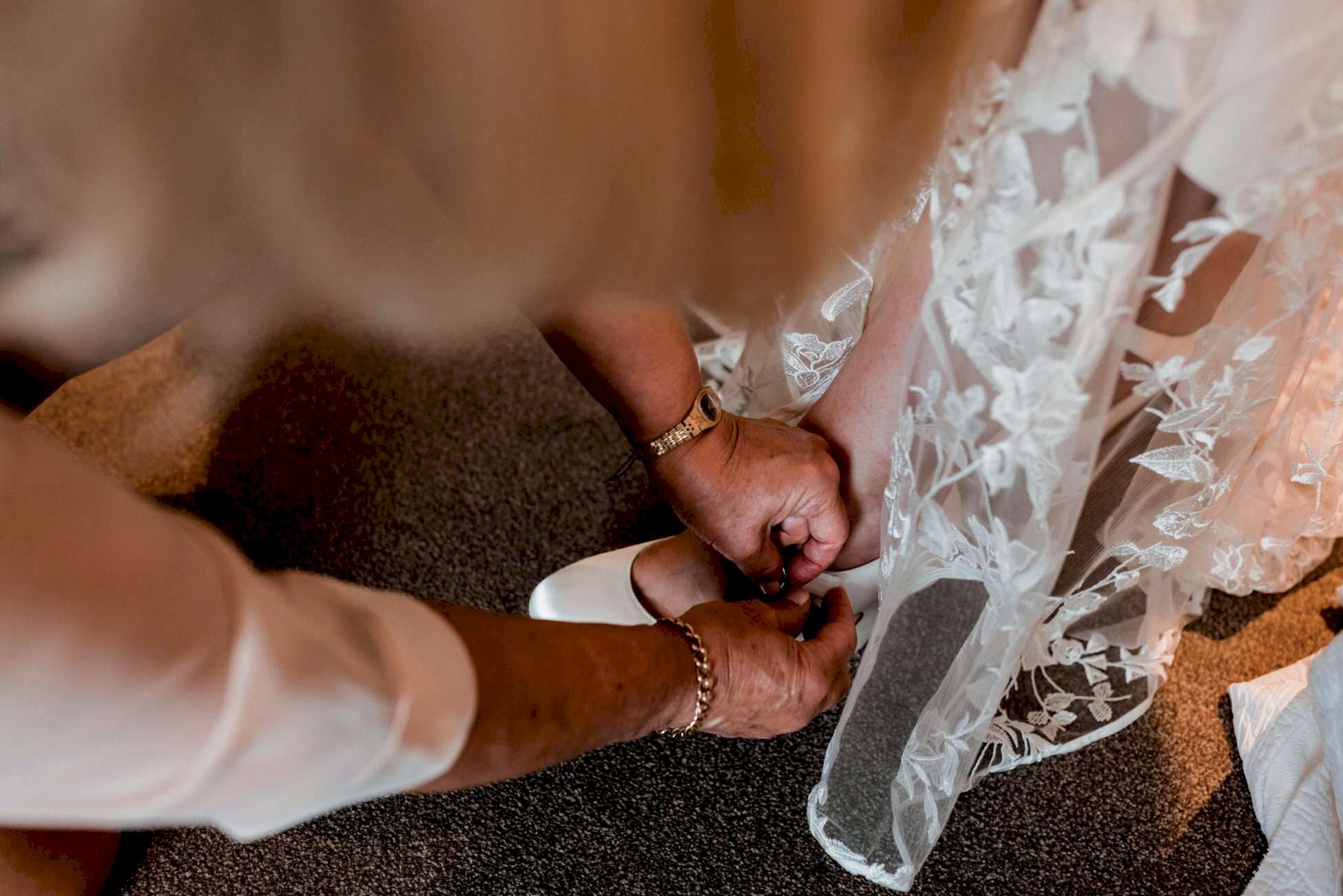 Losehill House wedding photo