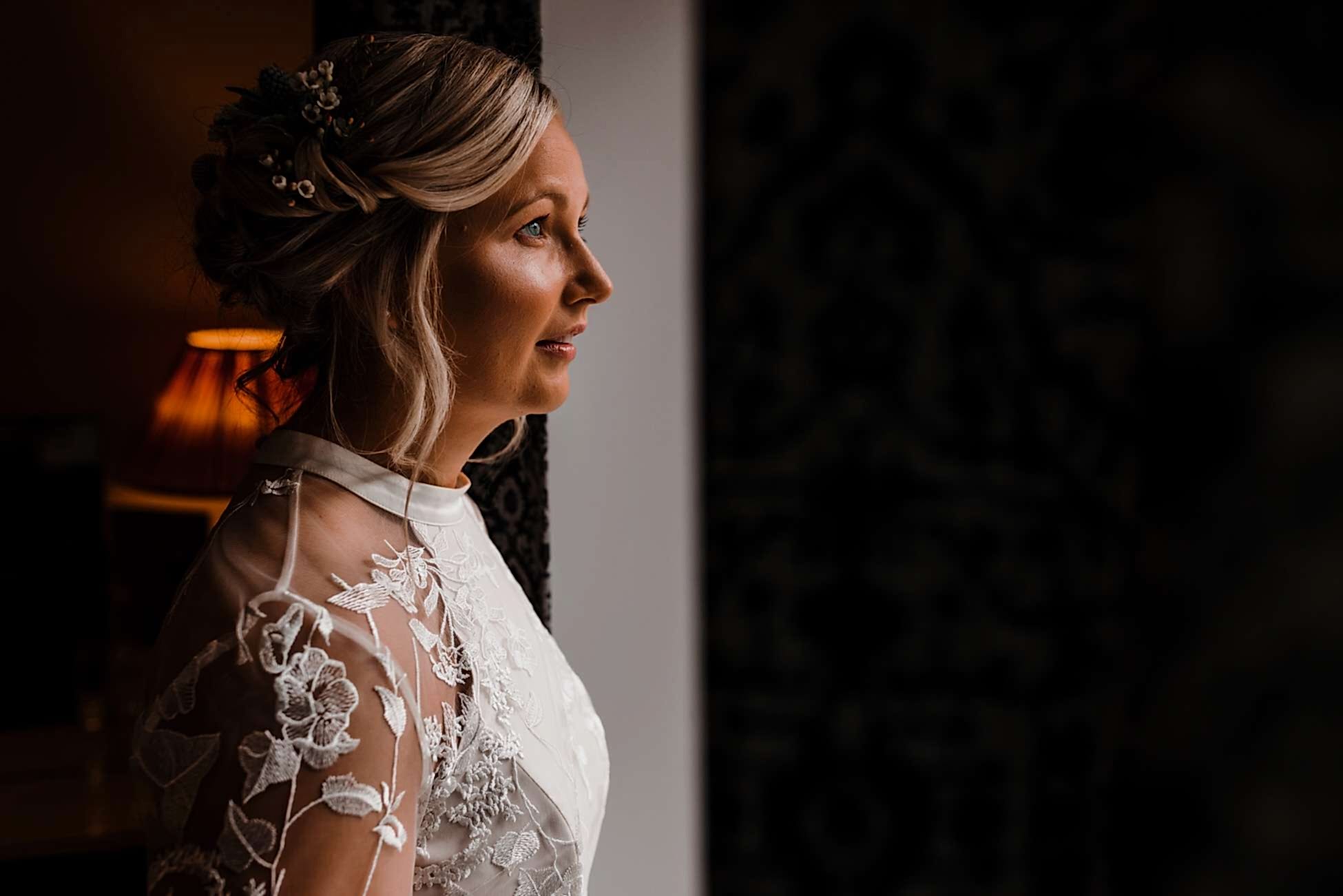 Losehill House wedding photo