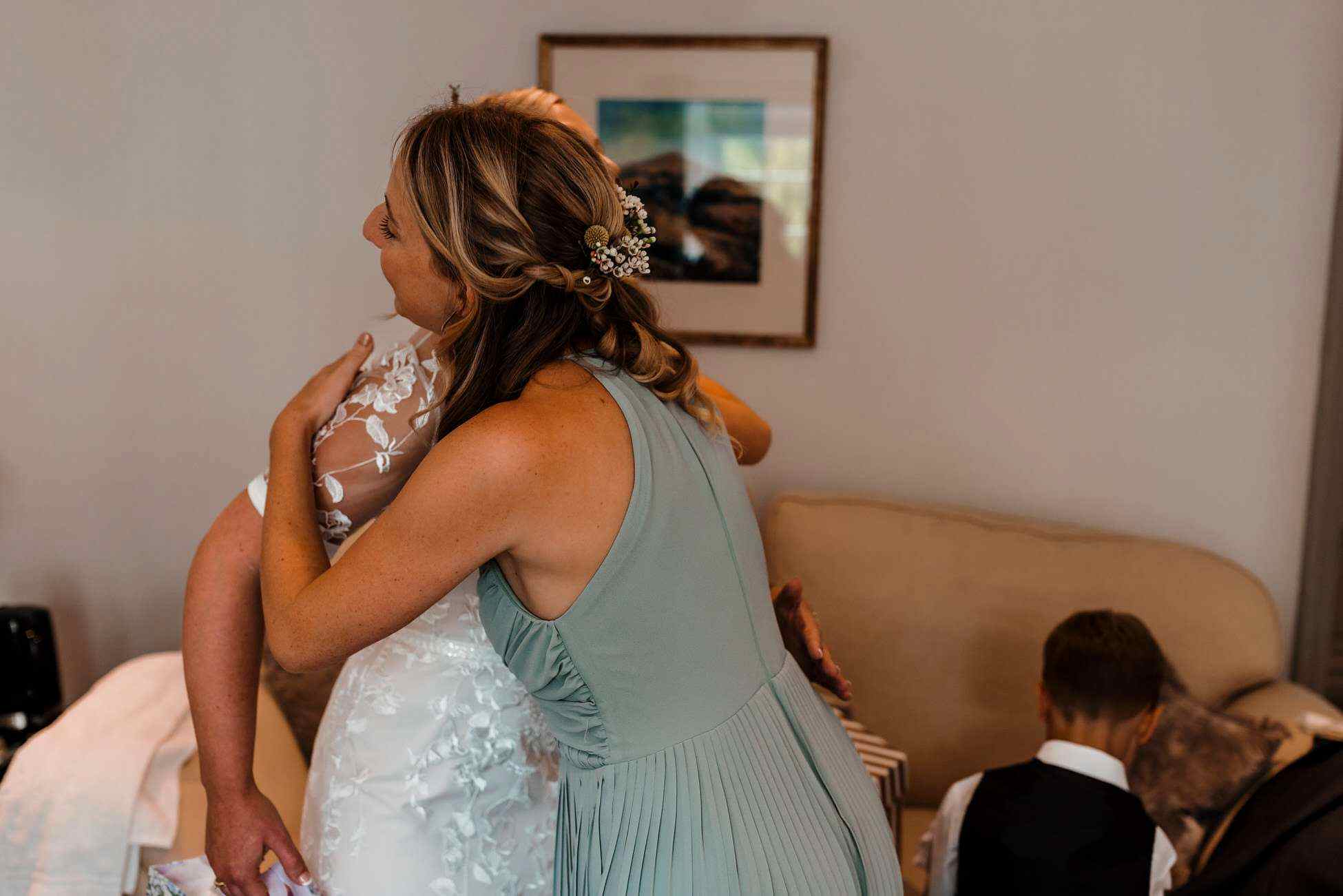 Losehill House wedding photo
