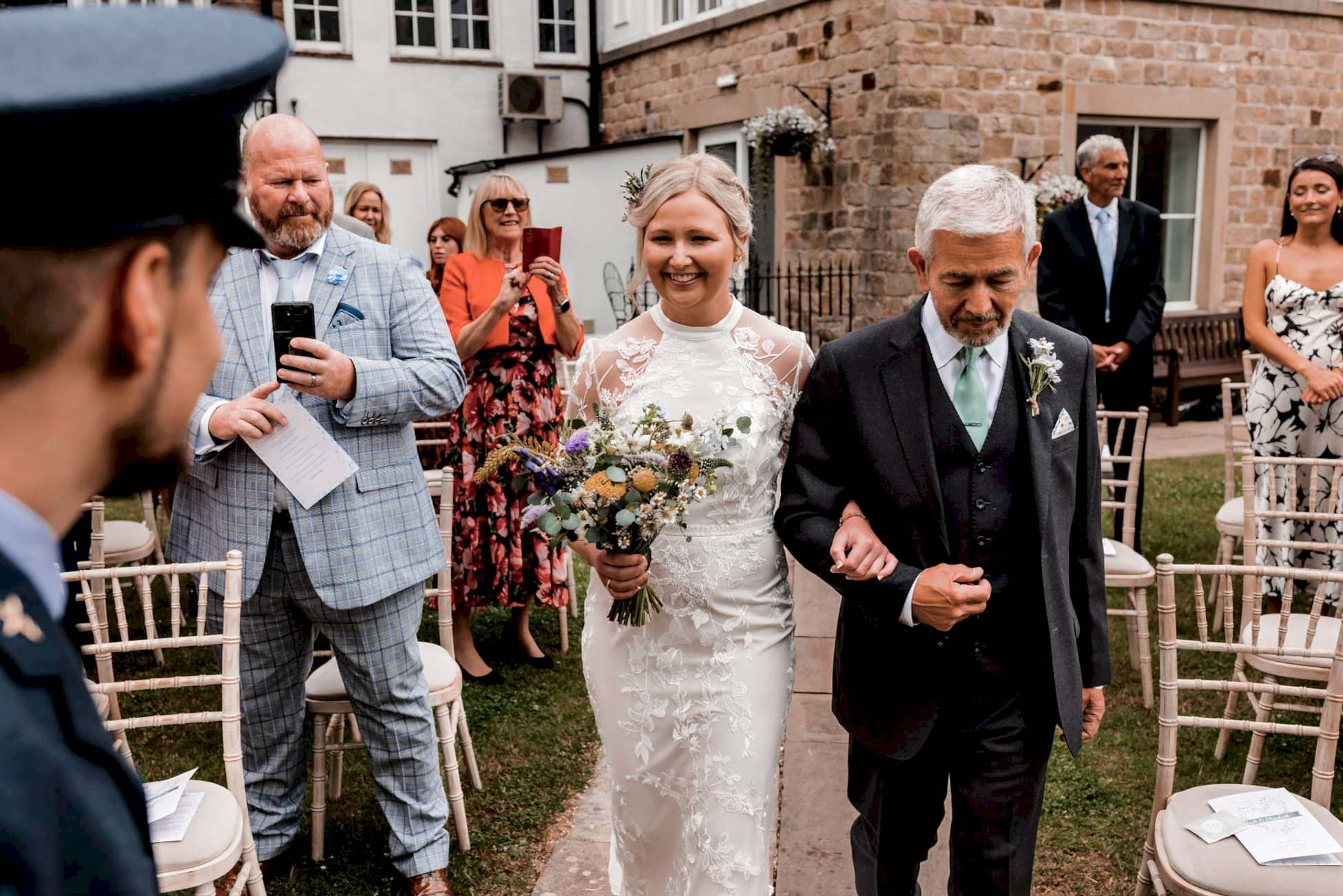 Losehill House wedding photo
