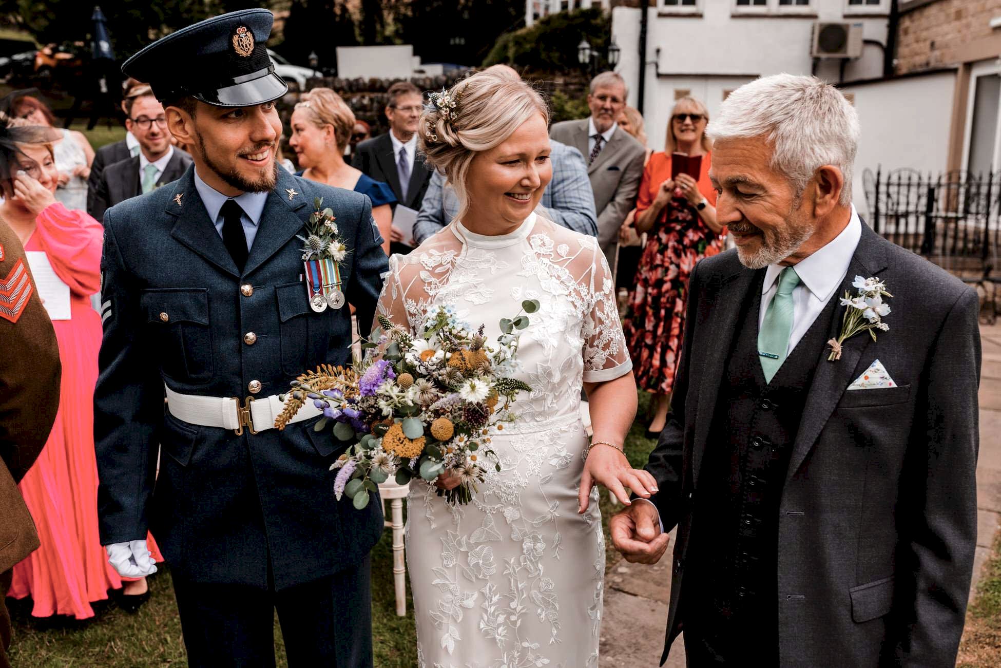 Losehill House wedding photo