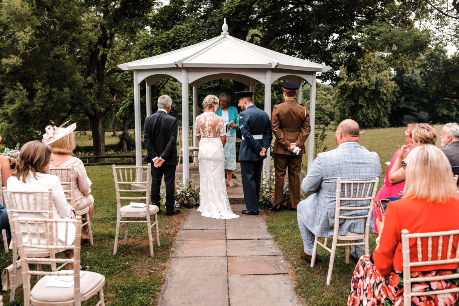Losehill House wedding photo