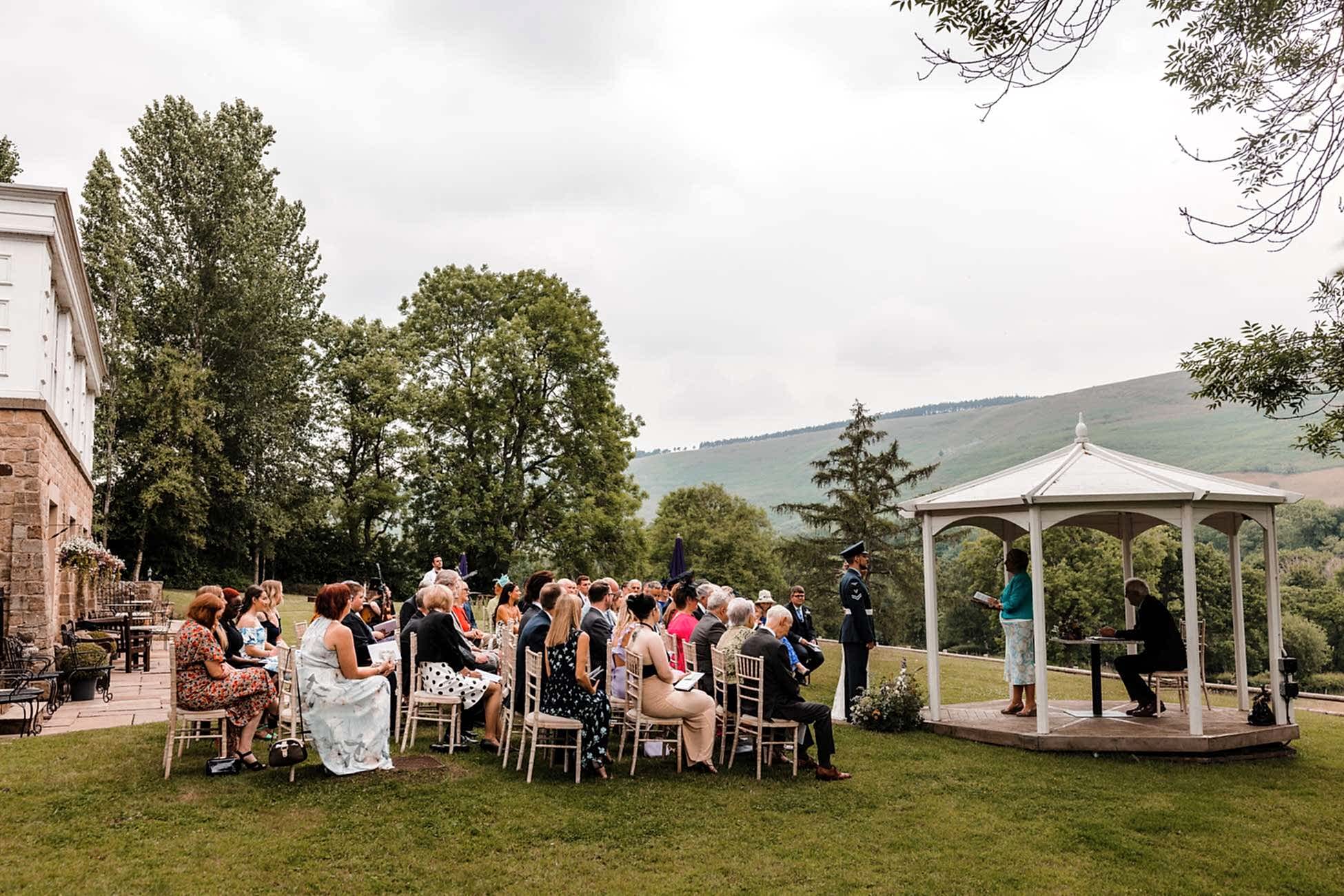 Losehill House wedding photo