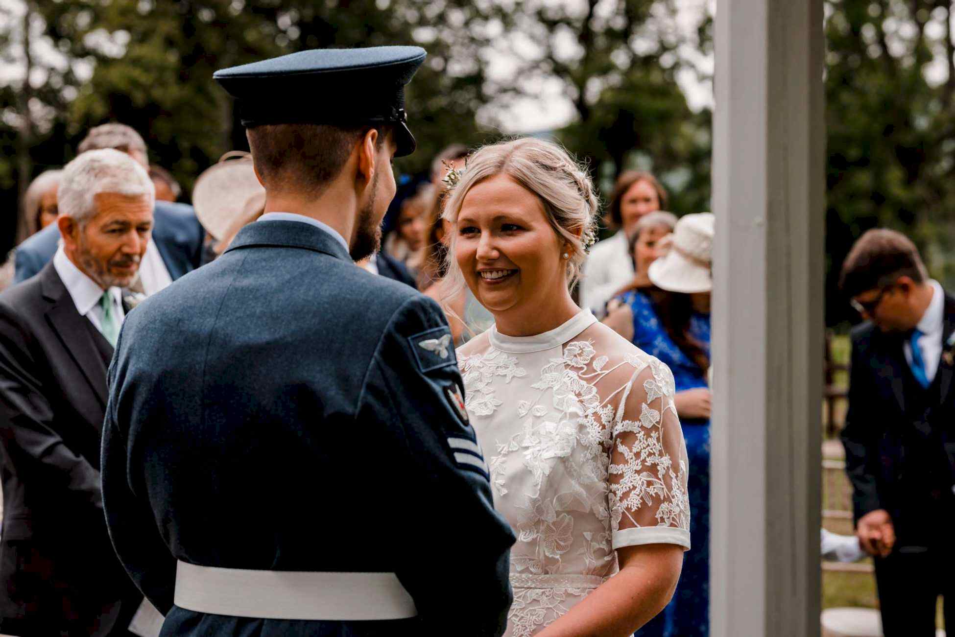 Losehill House wedding photo