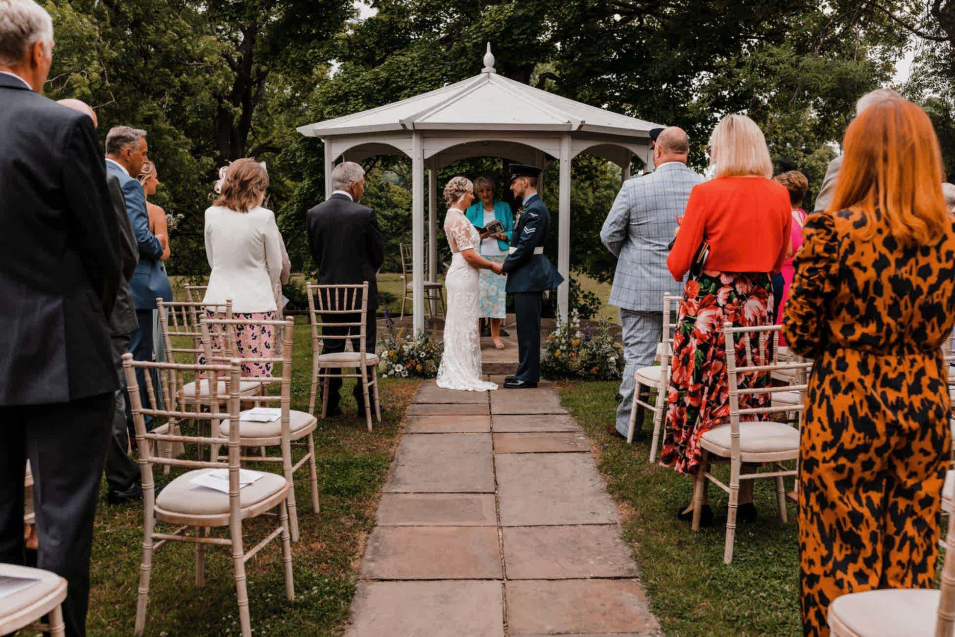 Losehill House wedding photo