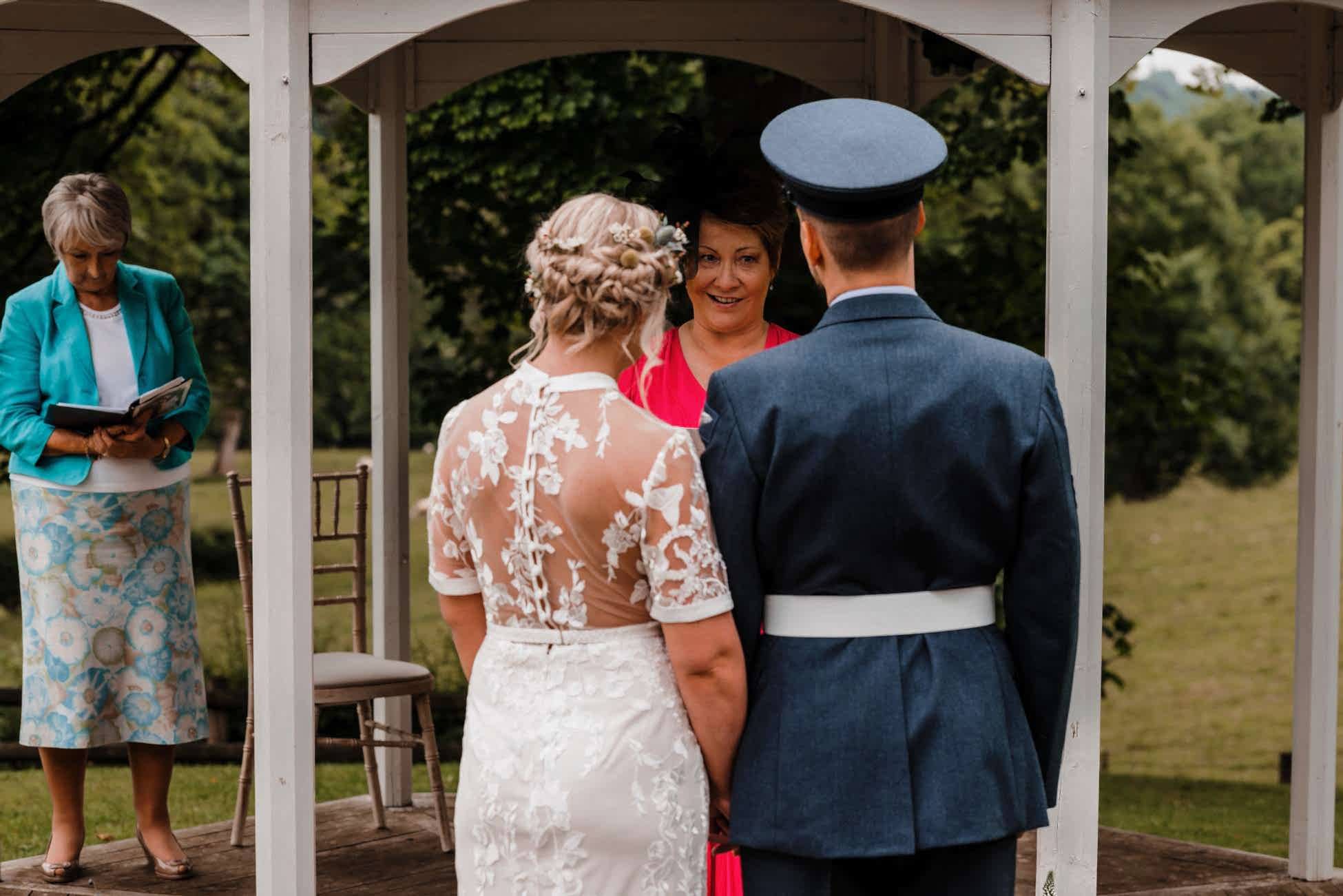 Losehill House wedding photo