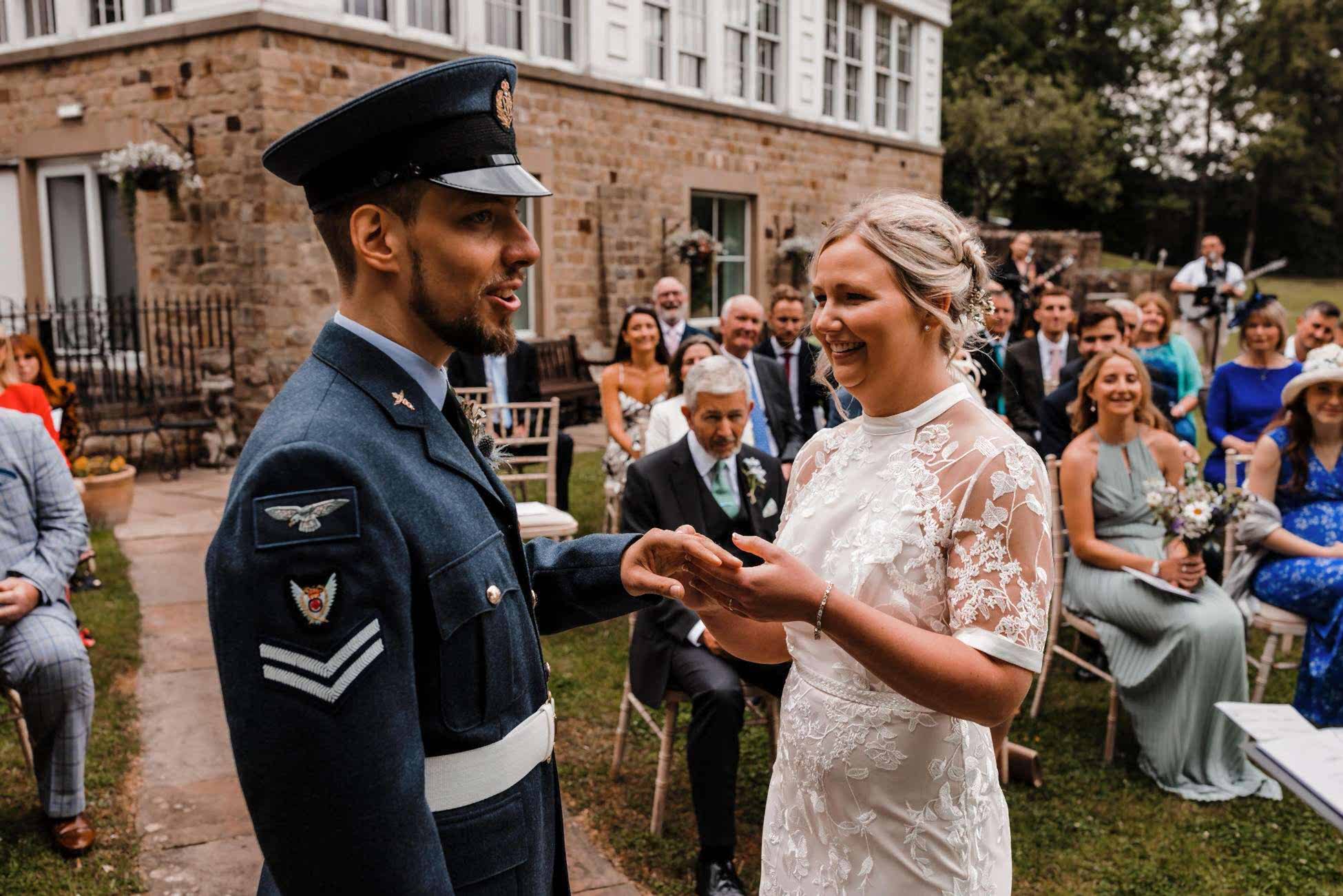 Losehill House wedding photo