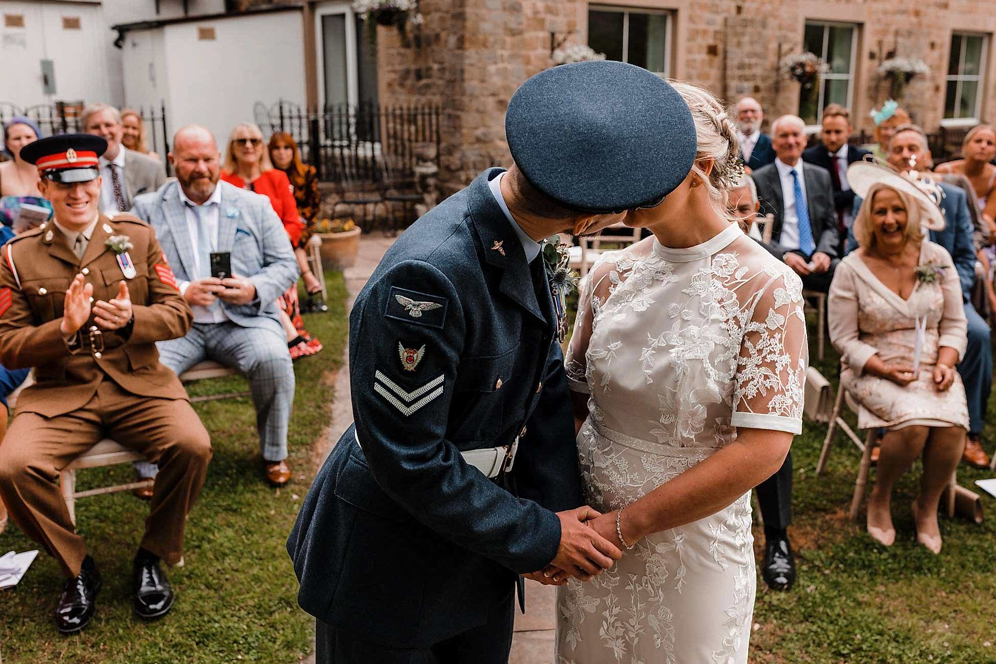Losehill House wedding photo