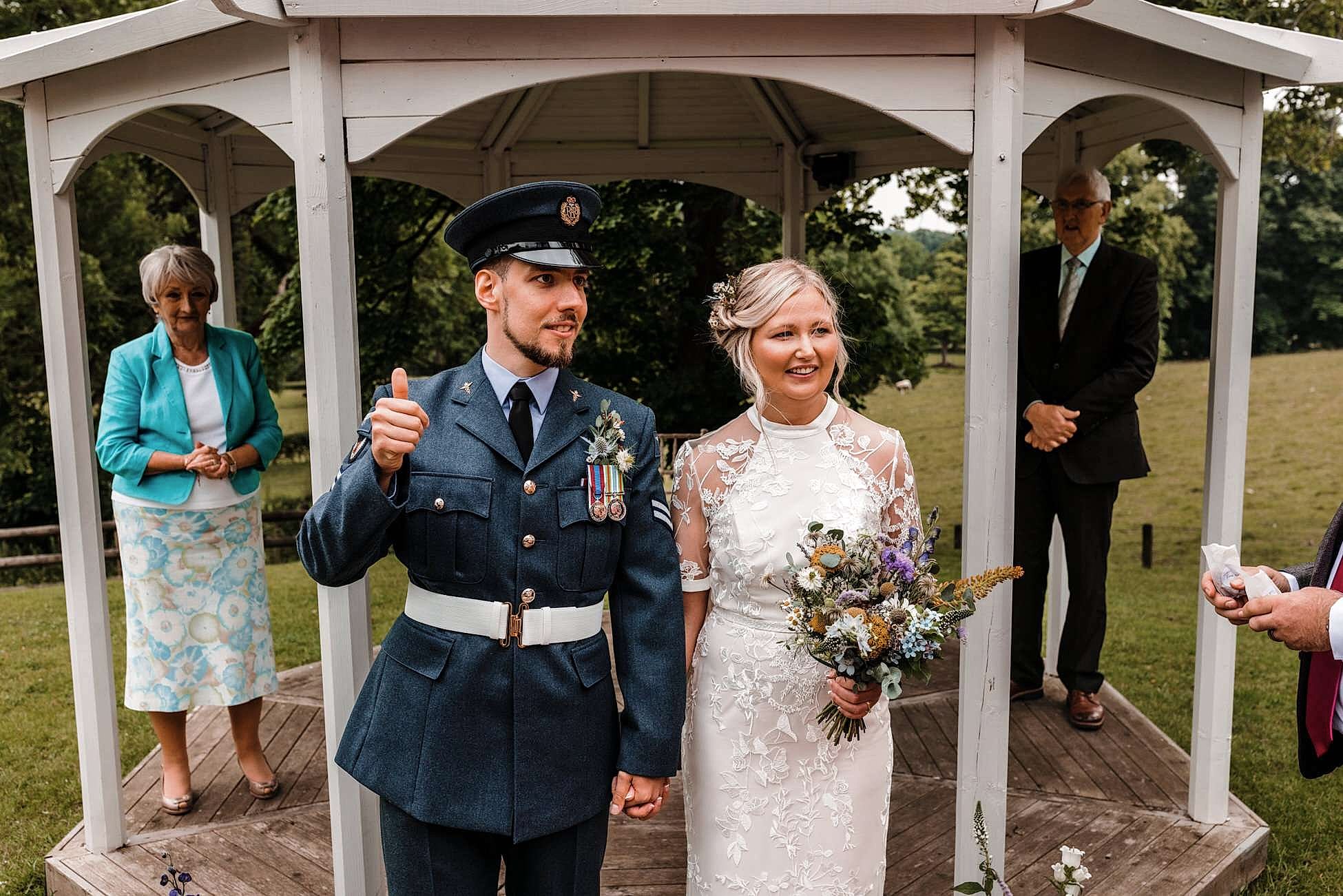 Losehill House wedding photo