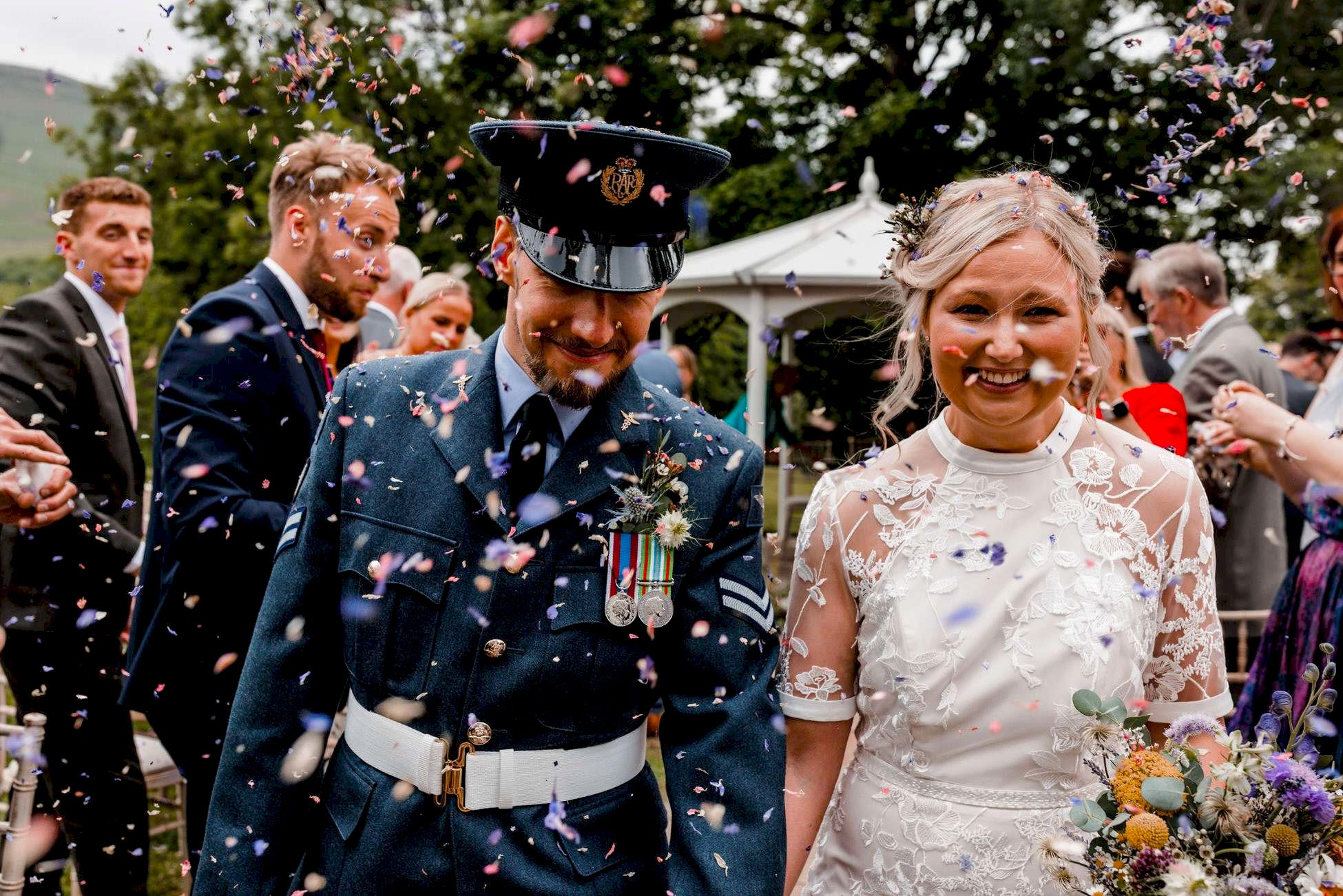 Losehill House wedding photo