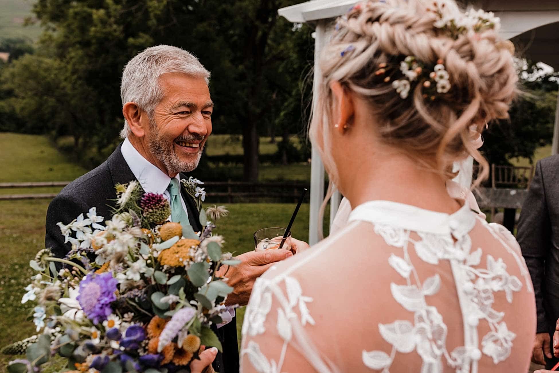 Losehill House wedding photo