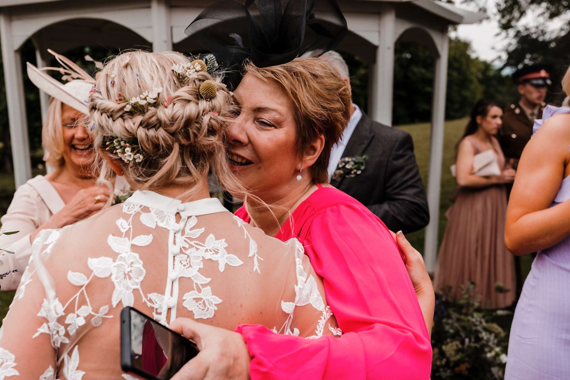 Losehill House wedding photo
