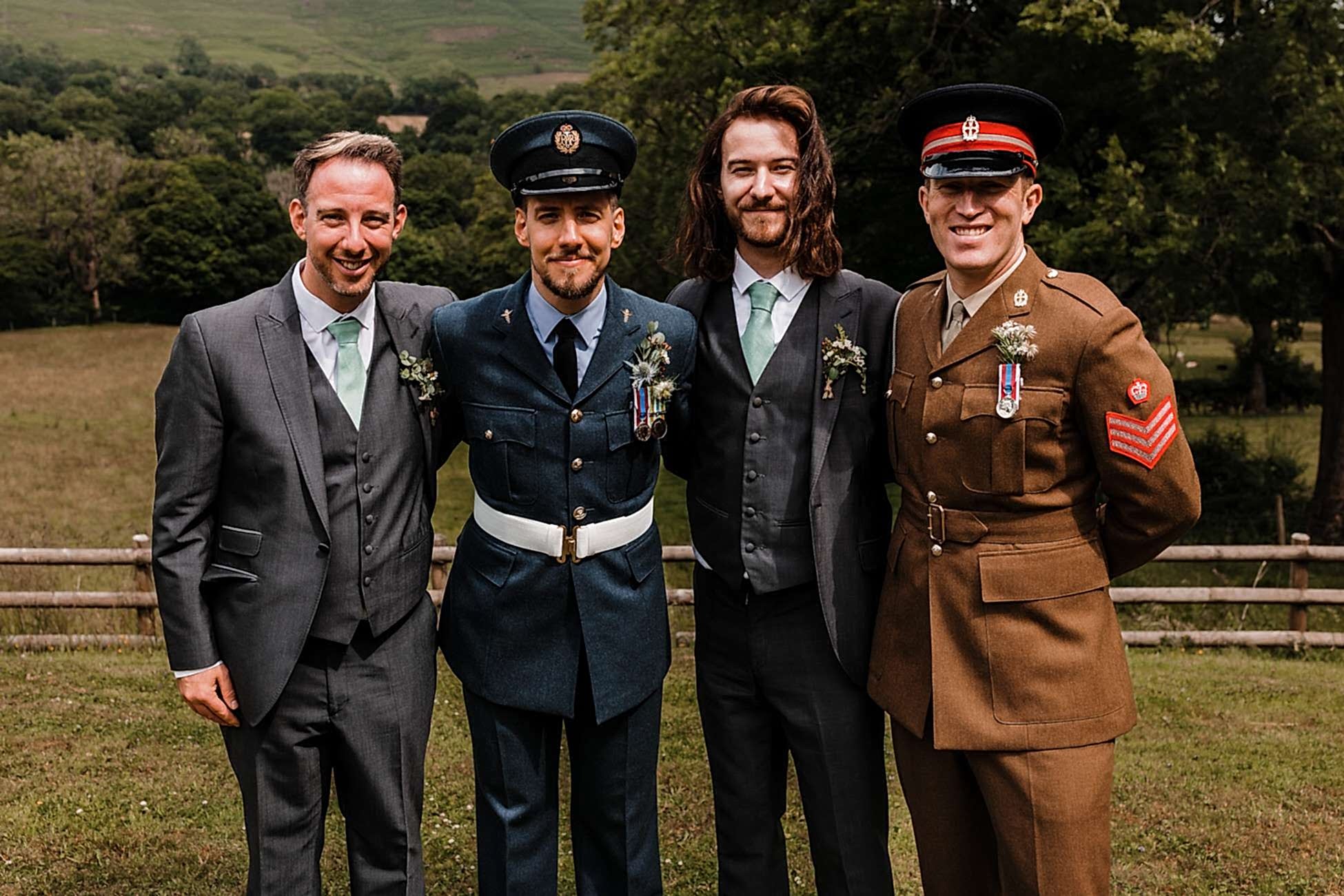 Losehill House wedding photo