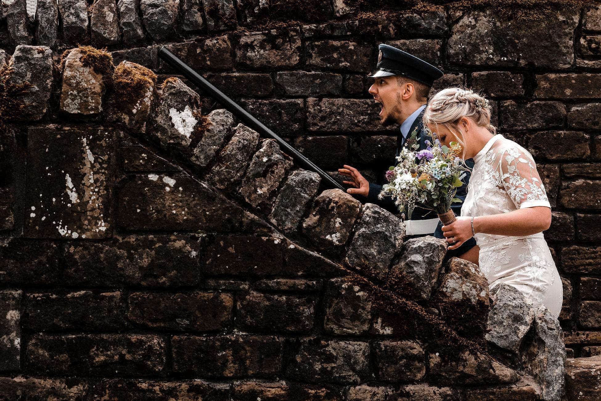 Losehill House wedding photo