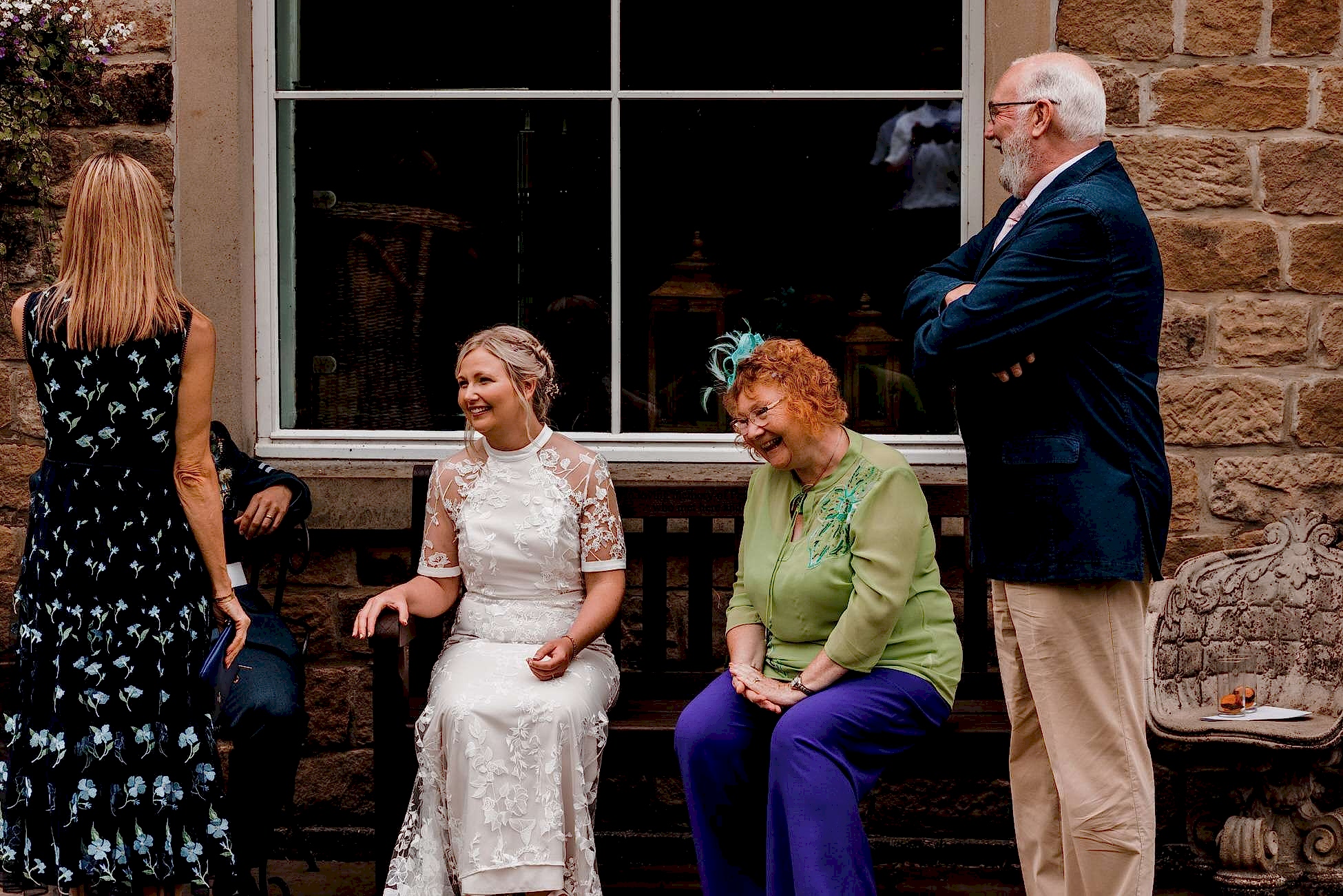 Losehill House wedding photo