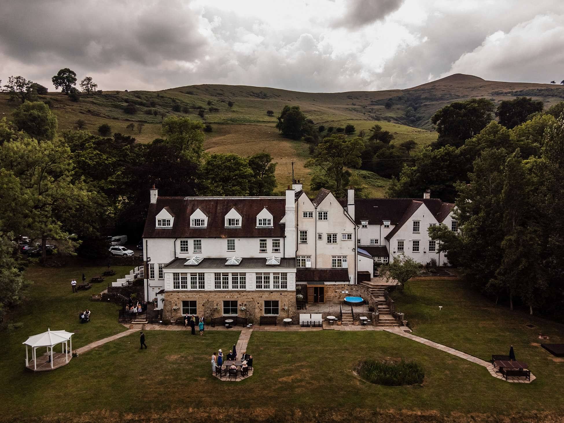 Losehill House wedding photo