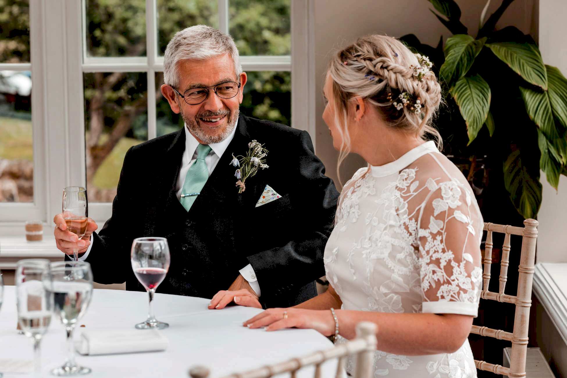 Losehill House wedding photo