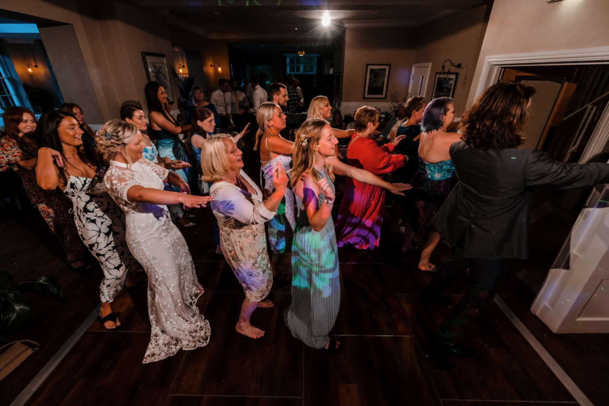 Losehill House wedding photo