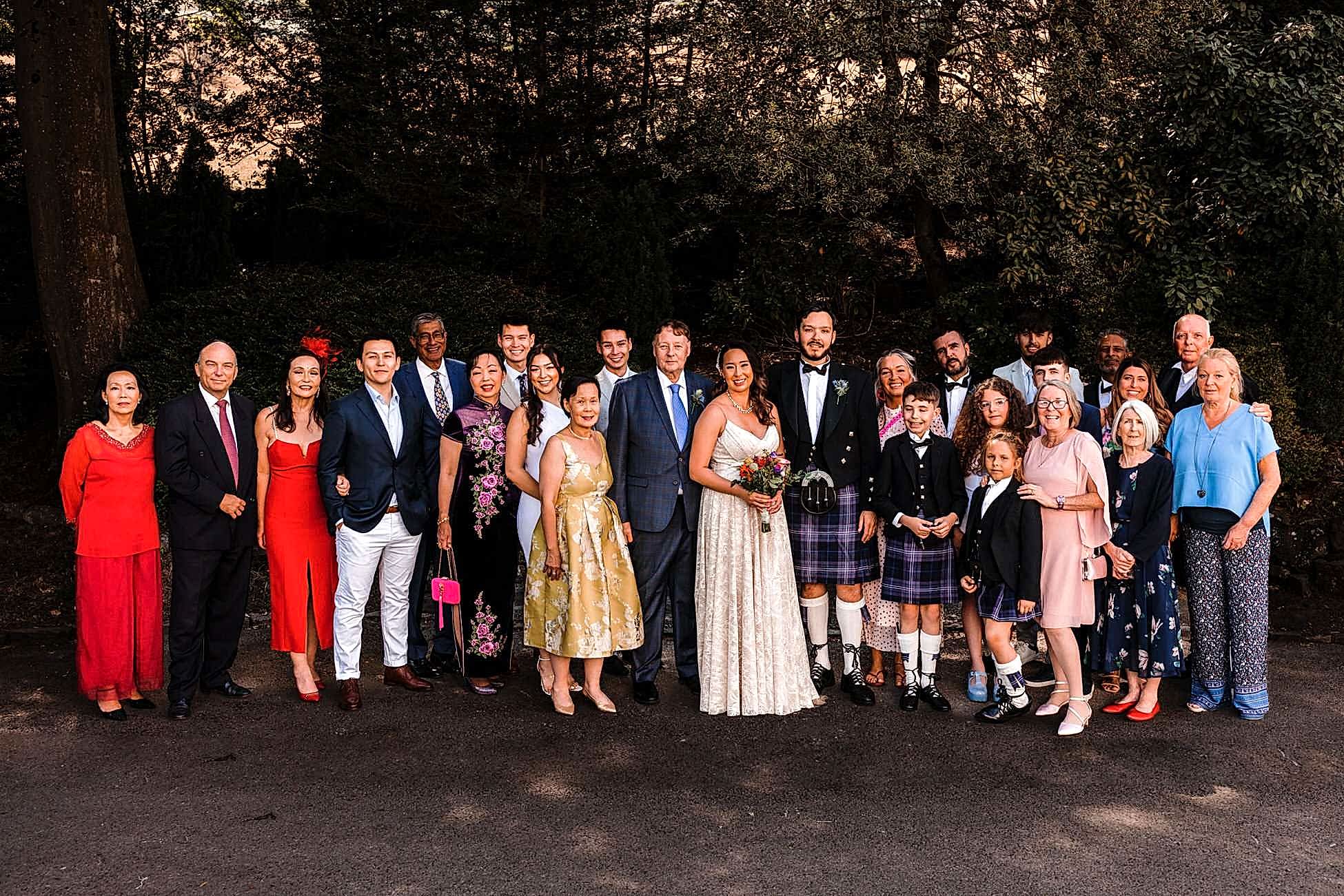 Losehill House wedding photo