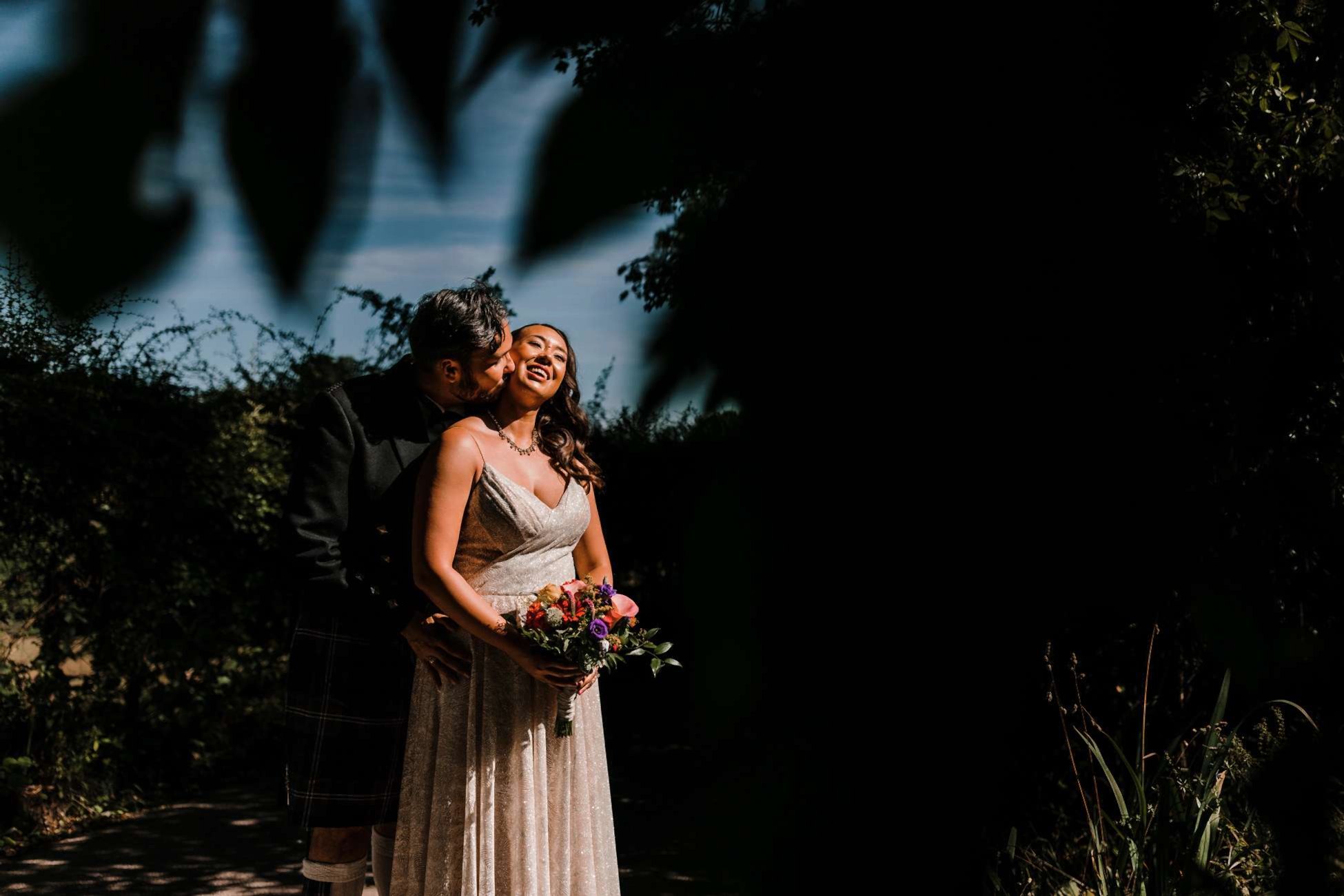 Losehill House wedding photo