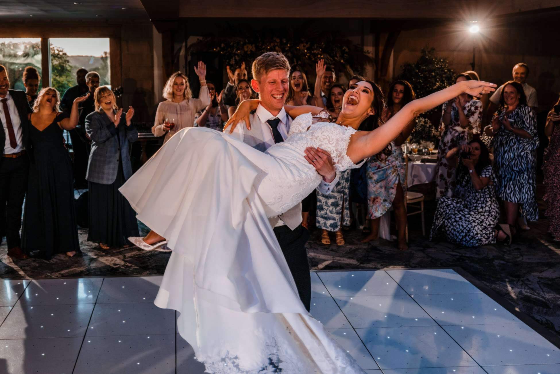 Peak Edge Hotel wedding photo